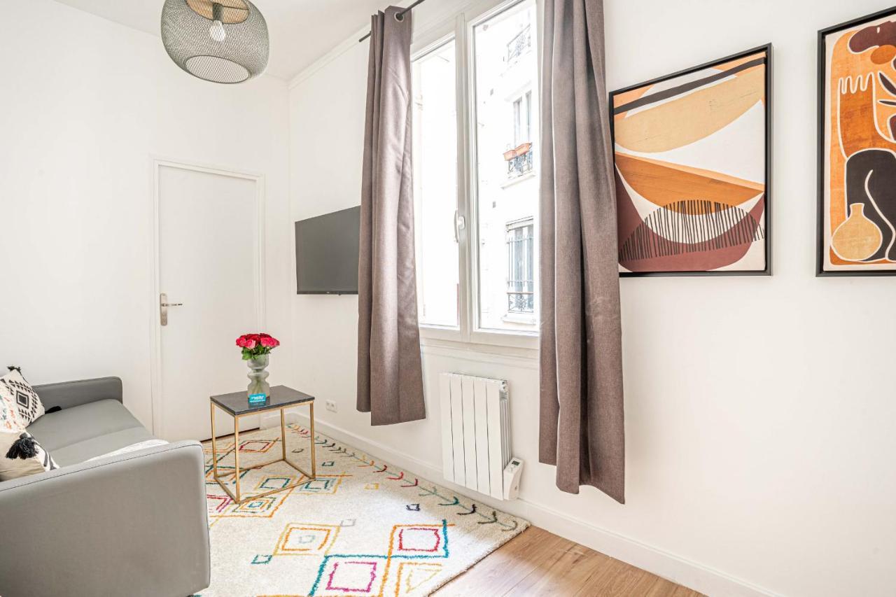 146 - Urban Cosy Flat In Paris Lägenhet Exteriör bild